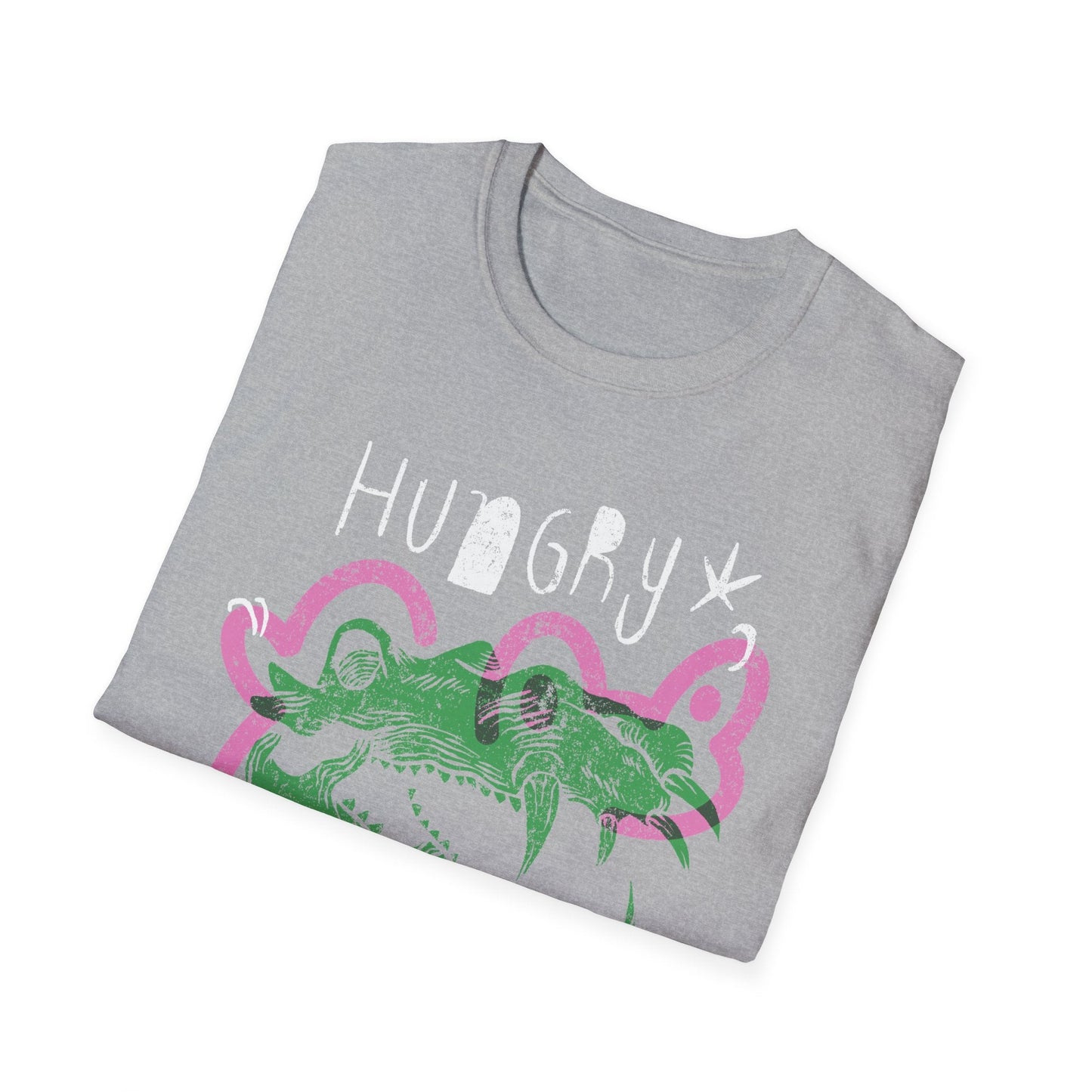 Hungry Hippo Graphic Softstyle Tee - Starry Skies Austin