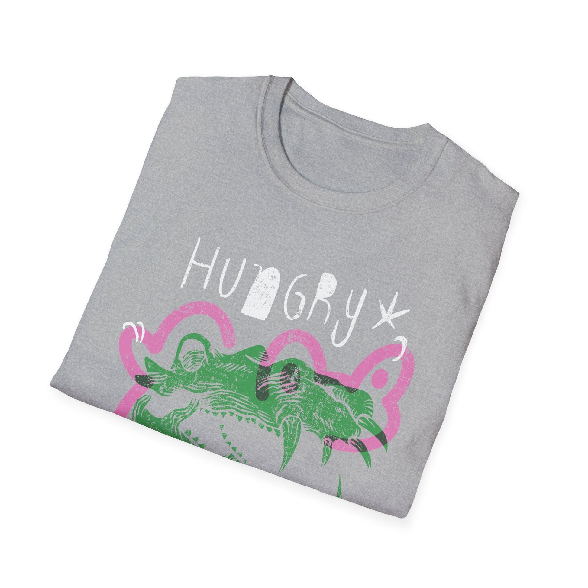 Hungry Hippo Graphic Softstyle Tee - Starry Skies Austin