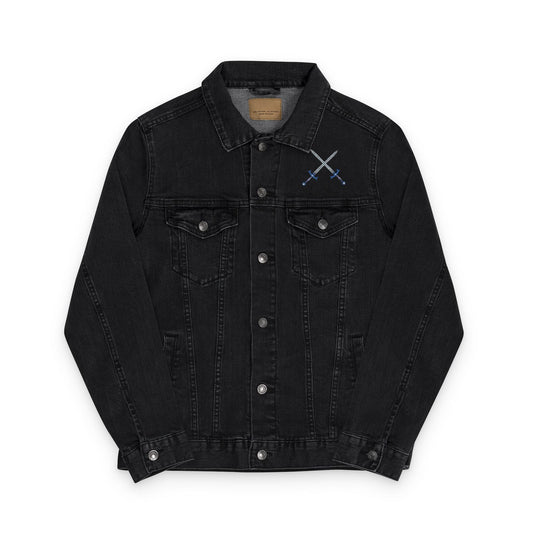 I Am Your Sword Denim Jacket | Official Penn Cole Merchandise - Starry Skies Austin