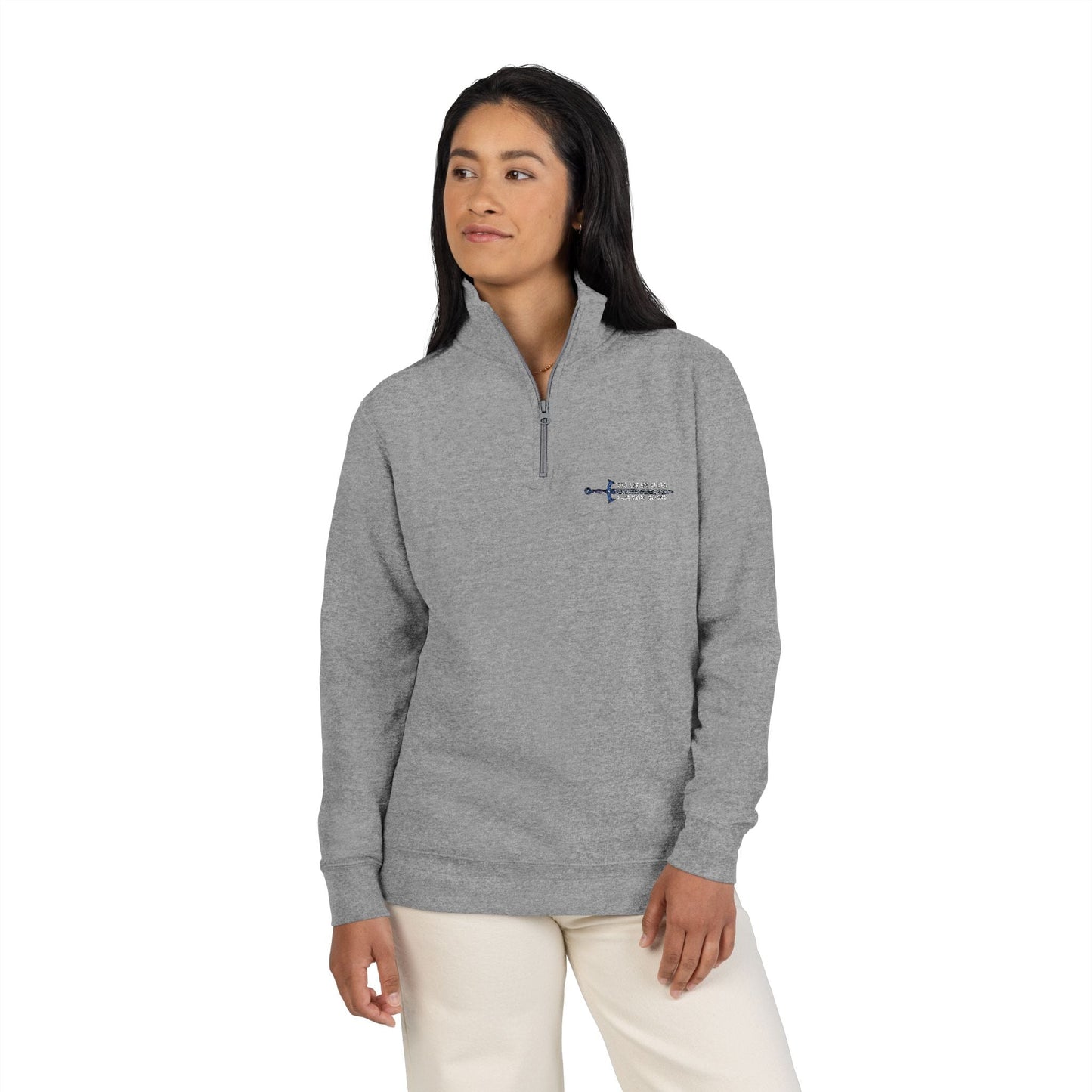 I Am Your Sword Half Zip Sweatshirt | Official Penn Cole Merchandise - Starry Skies Austin