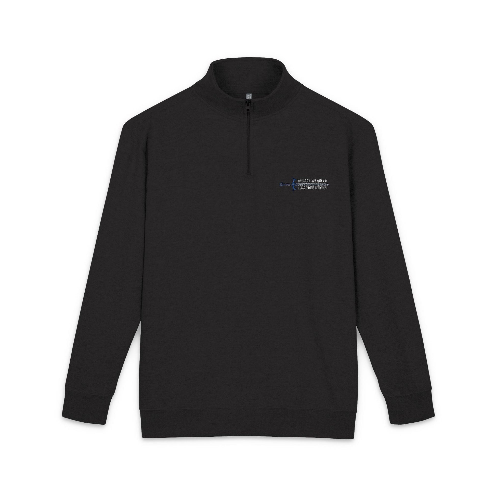 I Am Your Sword Half Zip Sweatshirt | Official Penn Cole Merchandise - Starry Skies Austin