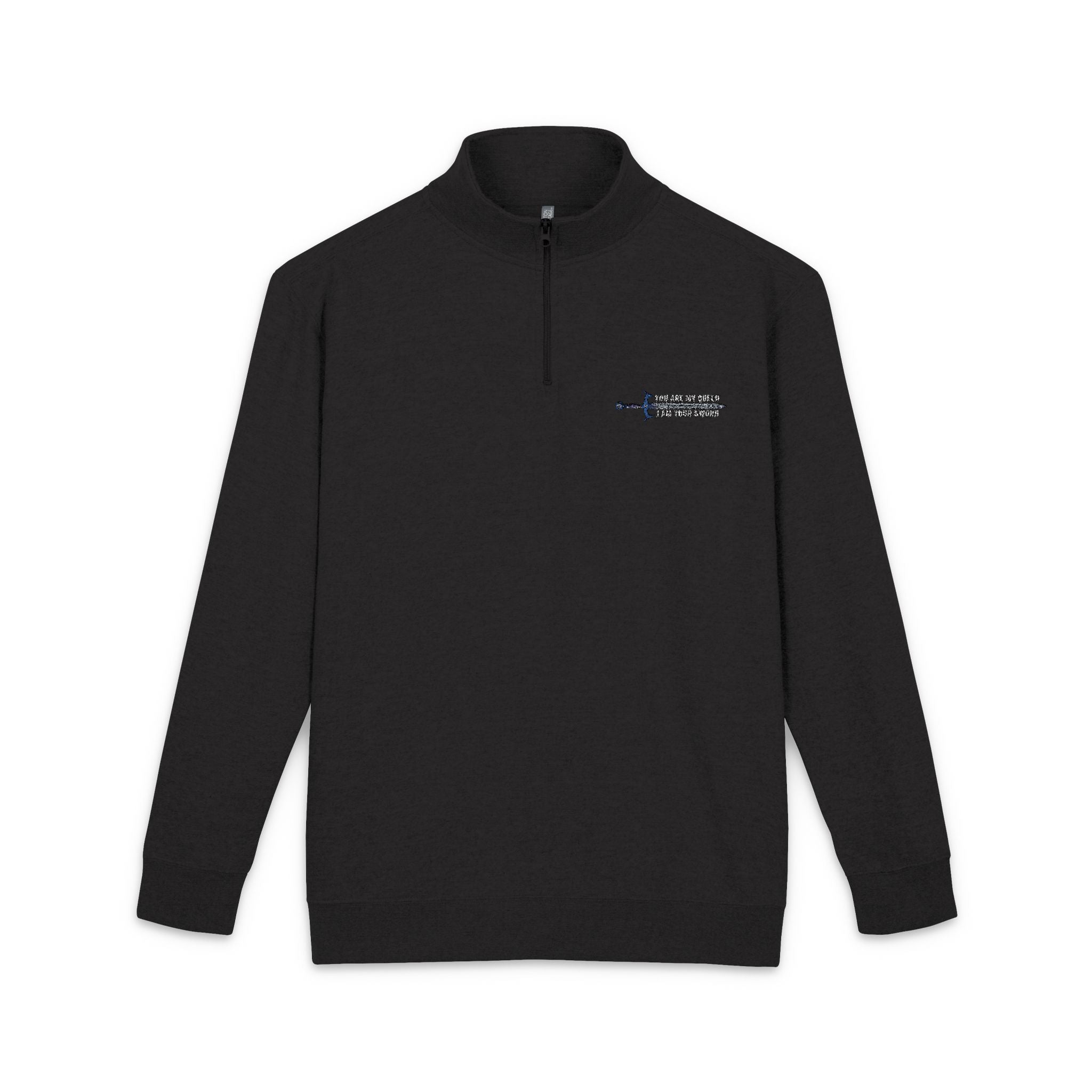 I Am Your Sword Half Zip Sweatshirt | Official Penn Cole Merchandise - Starry Skies Austin