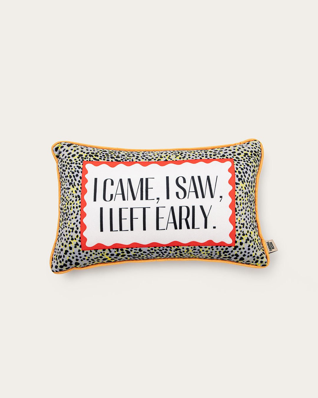i came, i saw, i left early pillow - Starry Skies Austin