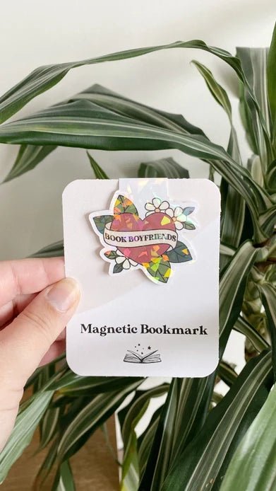 "I Heart My Book Boyfriends" Magnetic Bookmark - Starry Skies Austin