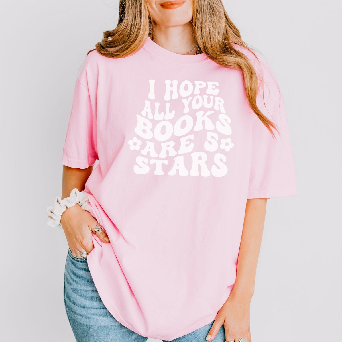 I Hope All Your Books Are 5 Stars Heavyweight Comfort Colors Shirt - Starry Skies Austin