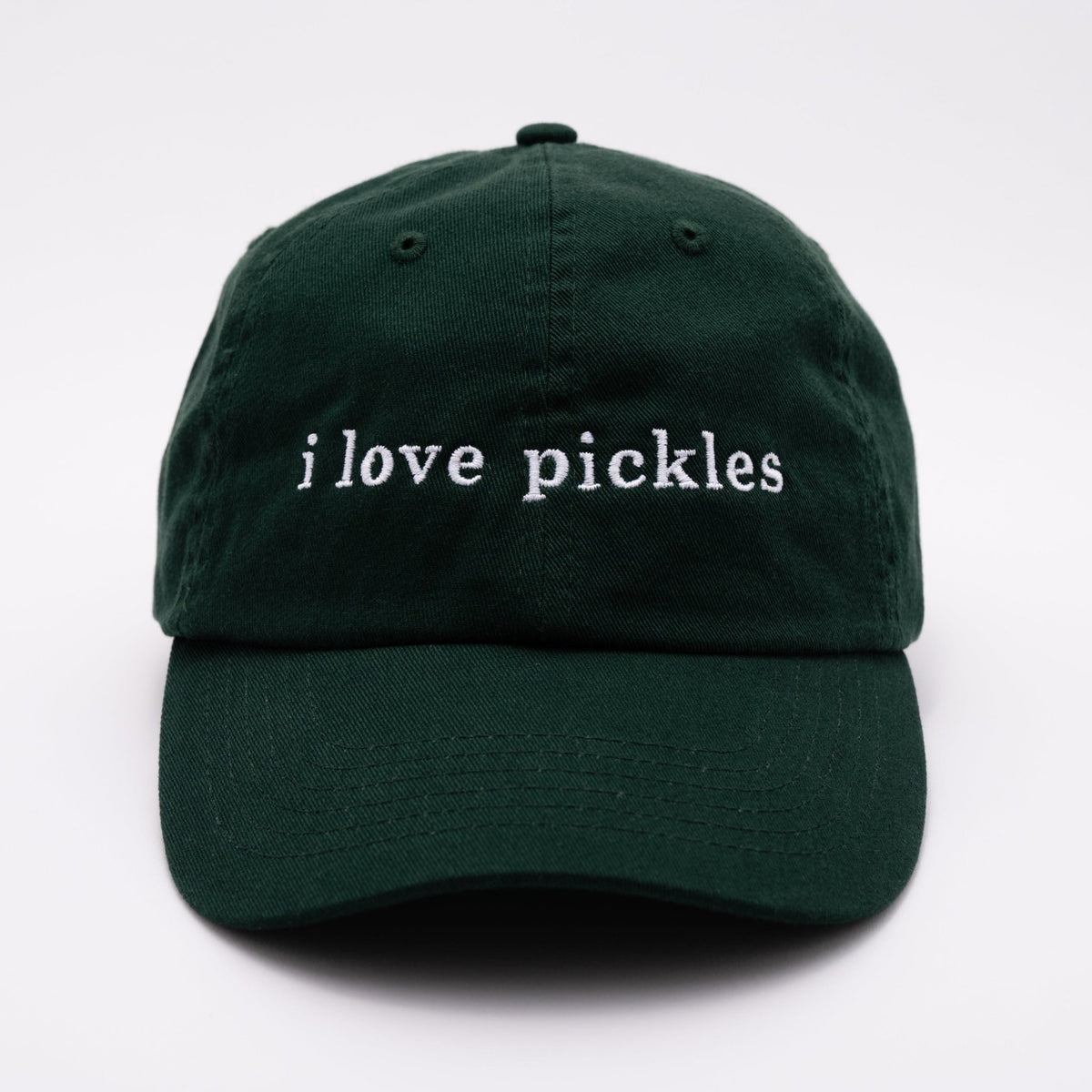 I Love Pickles Baseball Hat - Starry Skies Austin