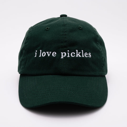 I Love Pickles Baseball Hat - Starry Skies Austin