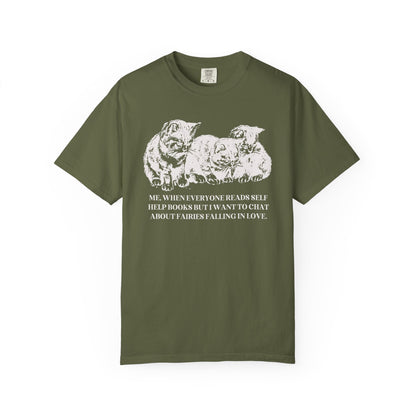 I Want to Chat About Fairies Falling in Love Tee - Starry Skies Austin