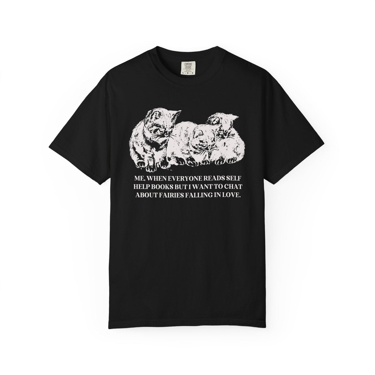 I Want to Chat About Fairies Falling in Love Tee - Starry Skies Austin