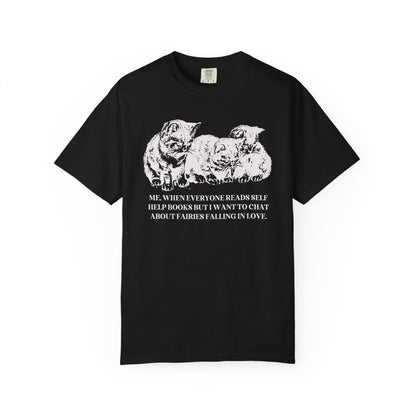 I Want to Chat About Fairies Falling in Love Tee - Starry Skies Austin