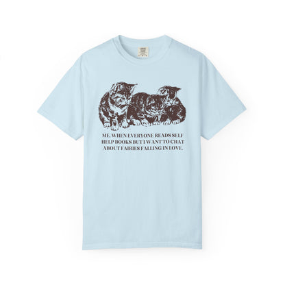 I Want to Chat About Fairies Falling in Love Tee - Starry Skies Austin