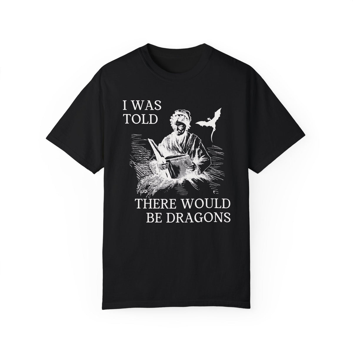 I Was Told There'd Be Dragons Tee - Starry Skies Austin