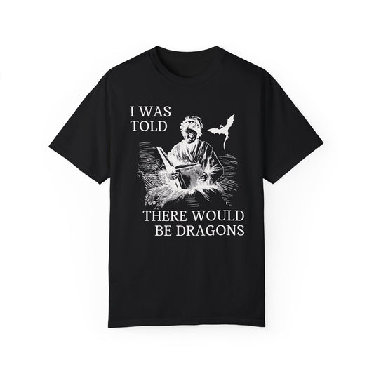I Was Told There'd Be Dragons Tee - Starry Skies Austin