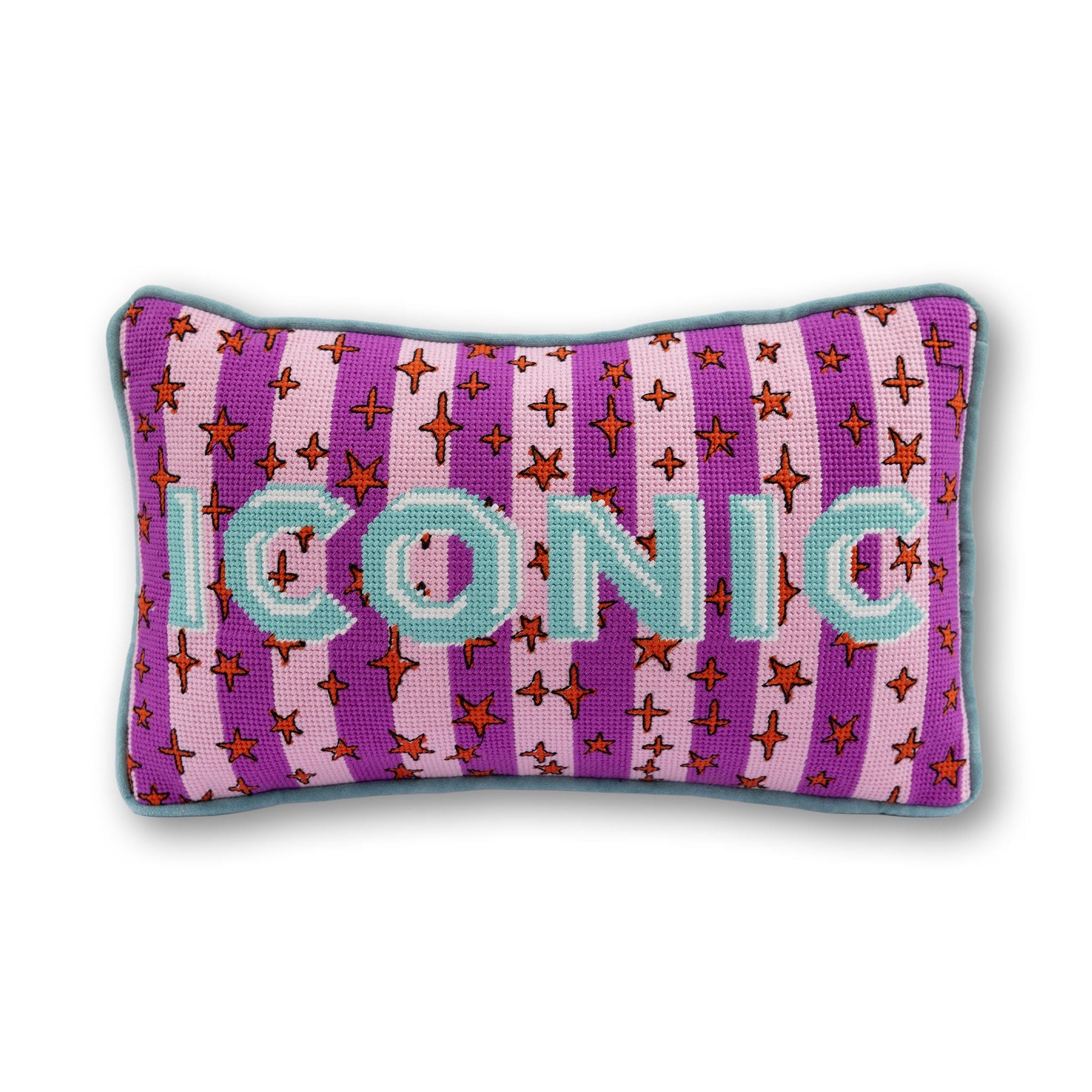 Iconic Needlepoint Pillow - Starry Skies Austin