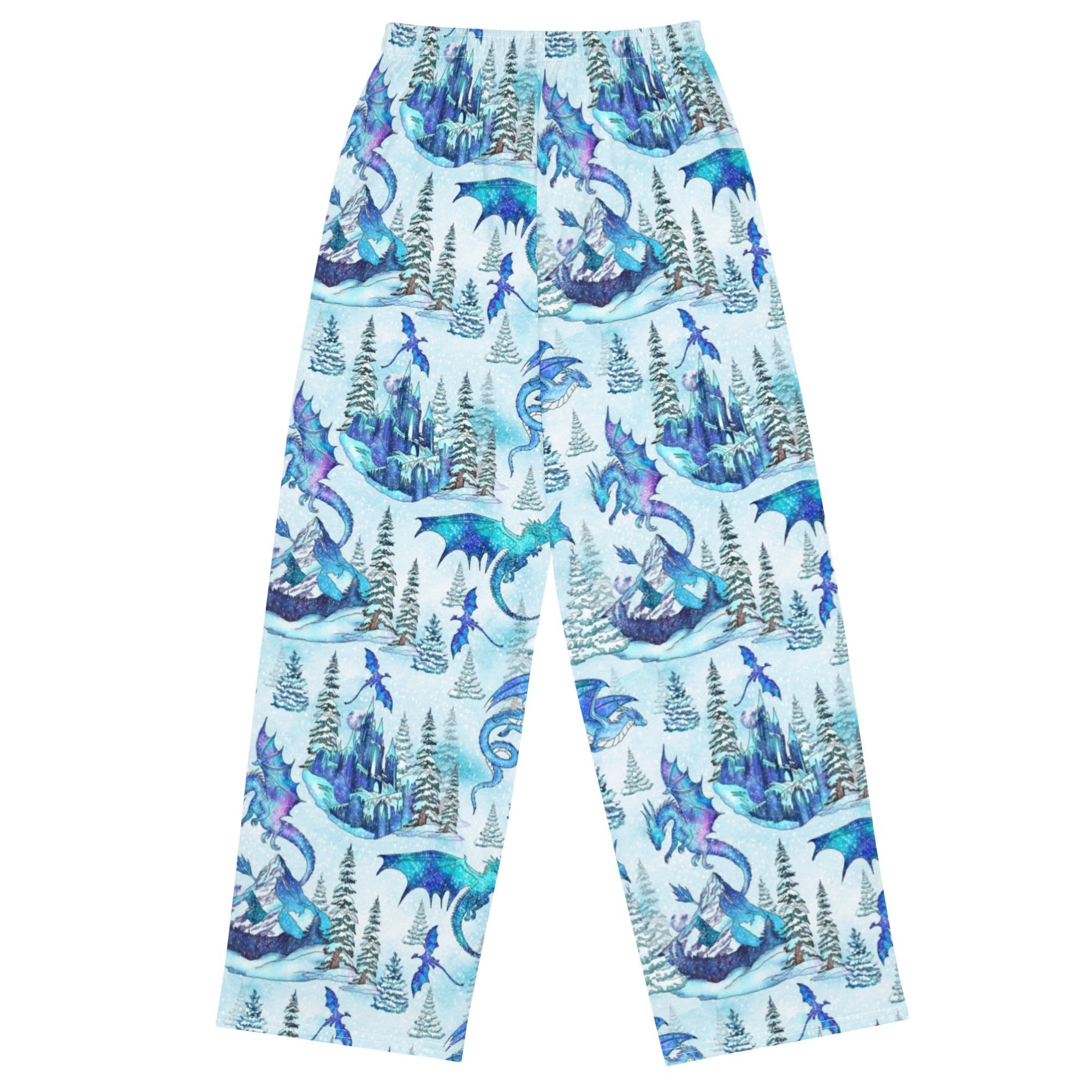Icy Dragon wide - leg pants - Starry Skies Austin