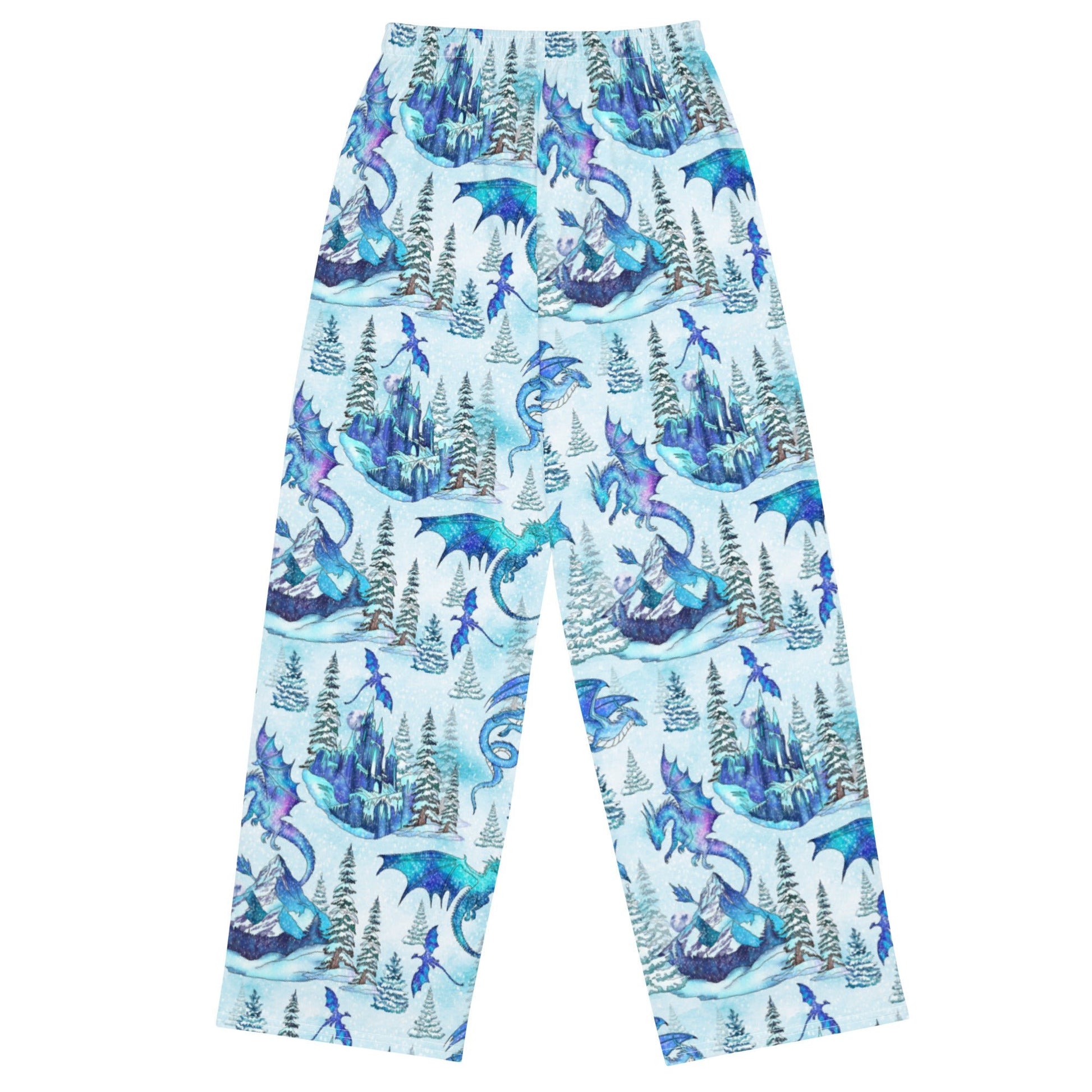Icy Dragon wide - leg pants - Starry Skies Austin