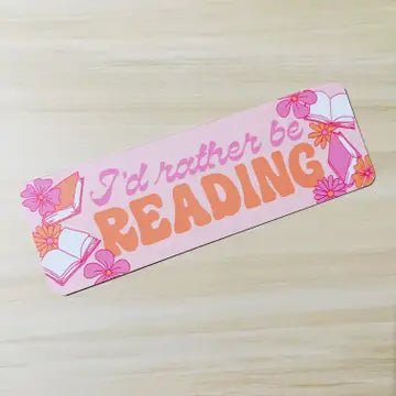 "I'd Rather Be Reading" Bookmark - Starry Skies Austin