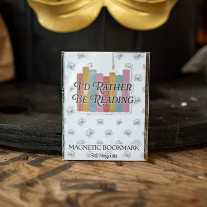I'd Rather Be Reading - Magnetic Bookmark - Starry Skies Austin