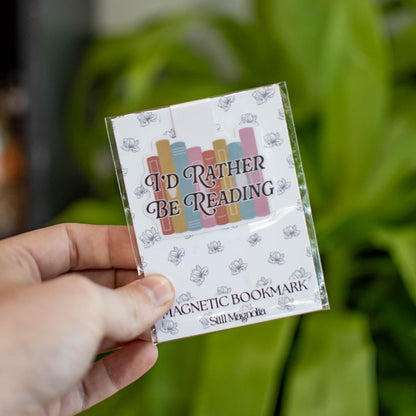 I'd Rather Be Reading - Magnetic Bookmark - Starry Skies Austin