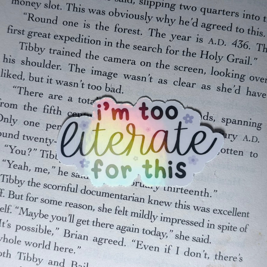 I'm Too Literate for This - Starry Skies Austin
