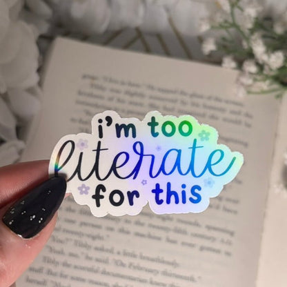 I'm Too Literate for This - Starry Skies Austin