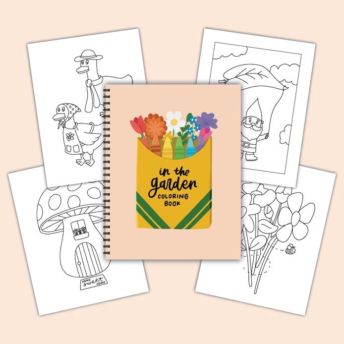 In the Garden - Coloring Book - Starry Skies Austin