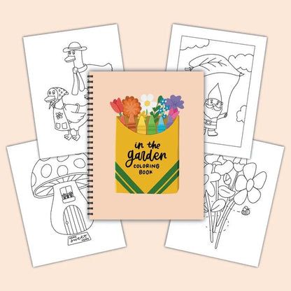 In the Garden - Coloring Book - Starry Skies Austin