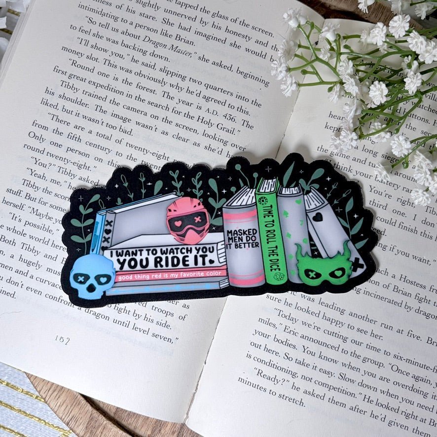 Into the Darkness Inspired Handrawn Laminated Bookmark - Starry Skies Austin