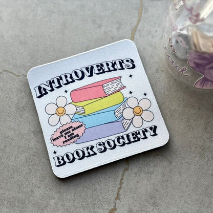 Introverted Book Society Coaster - ONE Coaster - Starry Skies Austin