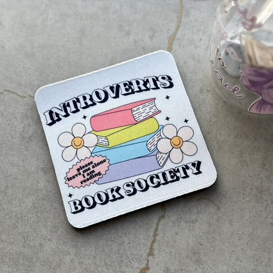 Introverted Book Society Coaster - ONE Coaster - Starry Skies Austin