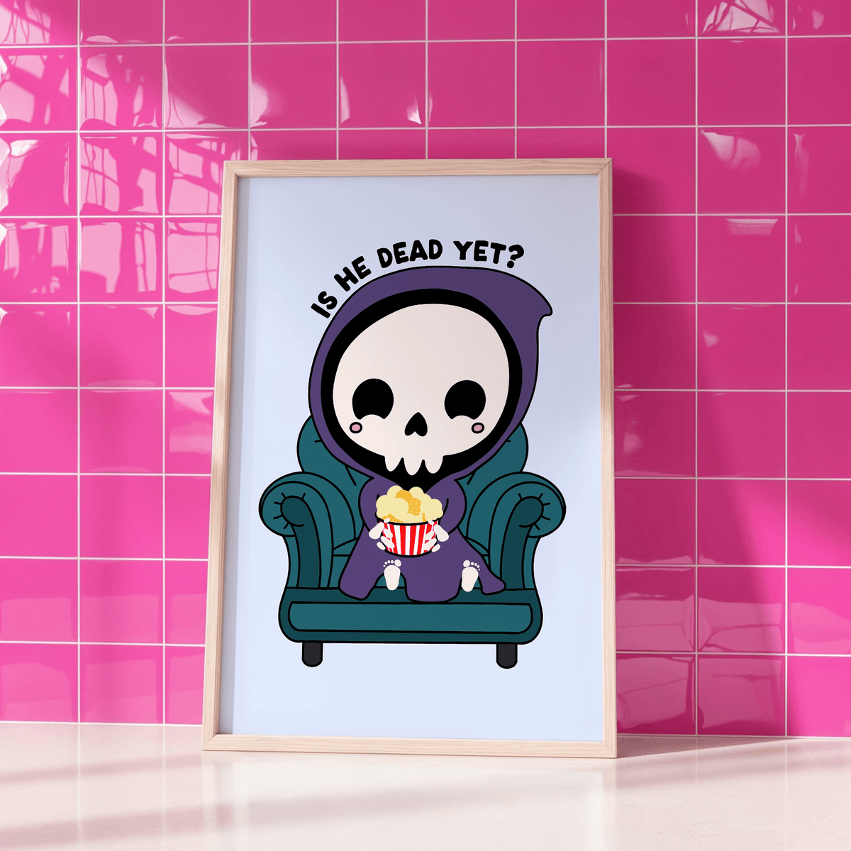 Is He Dead Yet Unframed Art Print - Starry Skies Austin