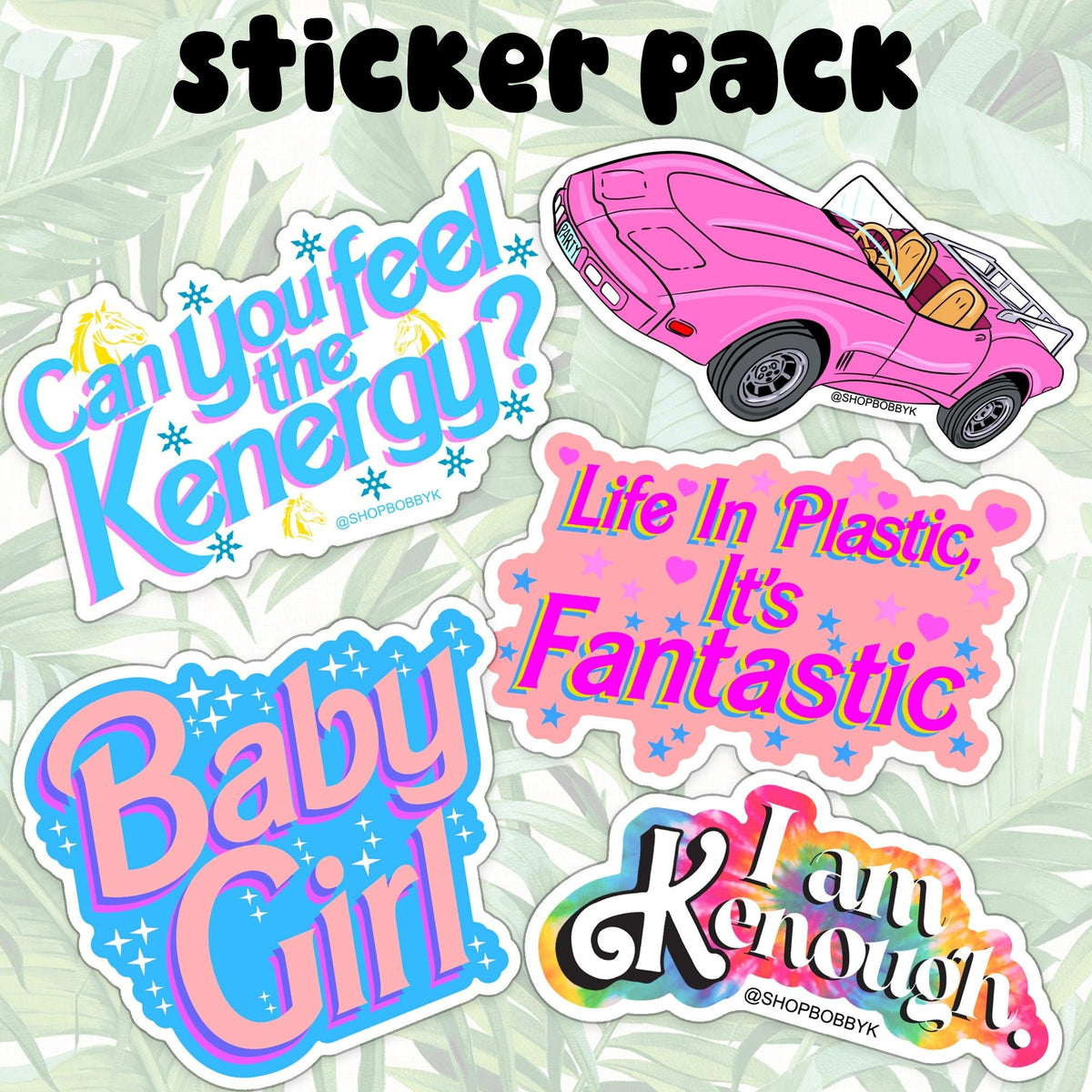 It's Giving DOLL Sticker Pack - Starry Skies Austin