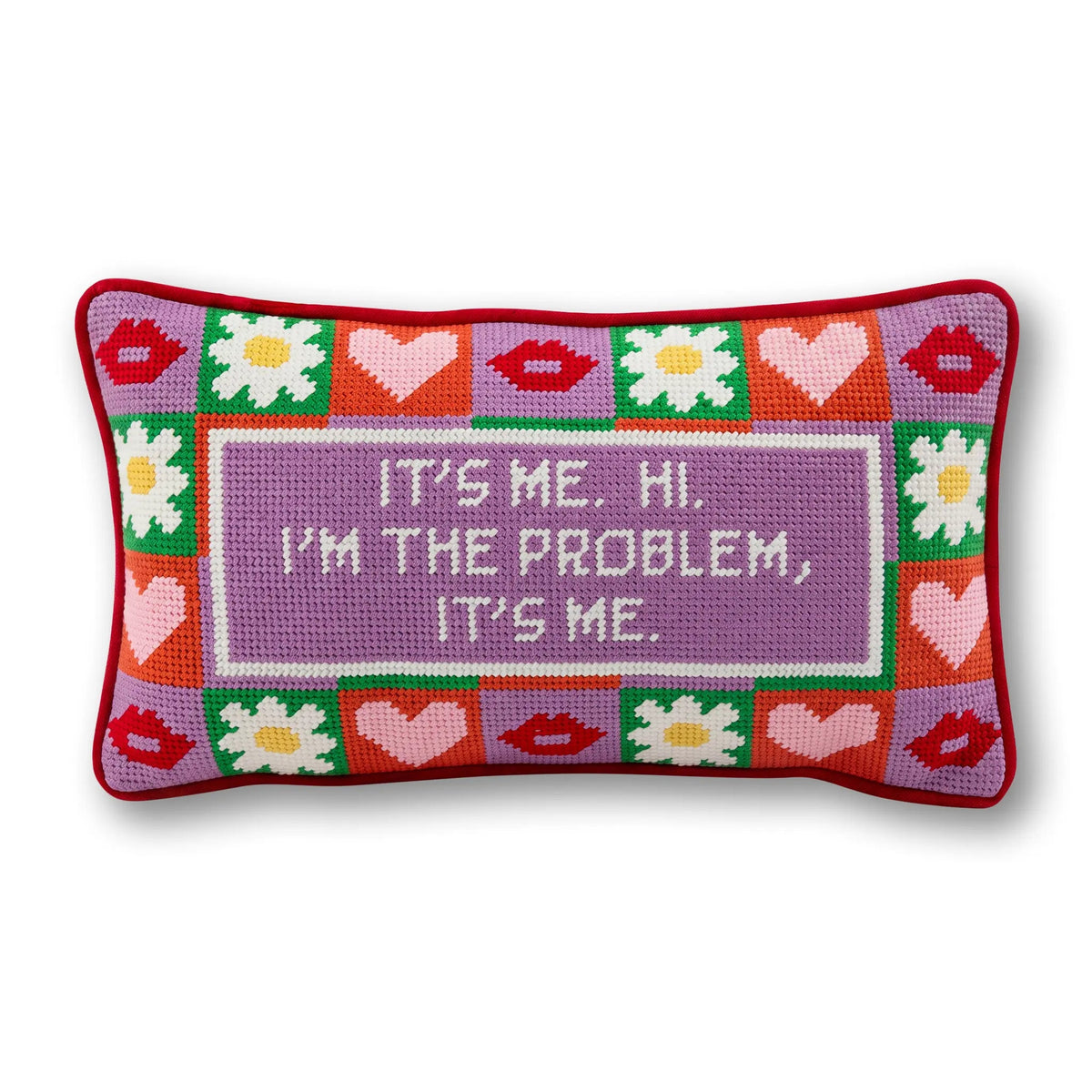 It's Me Needlepoint Pillow - Starry Skies Austin