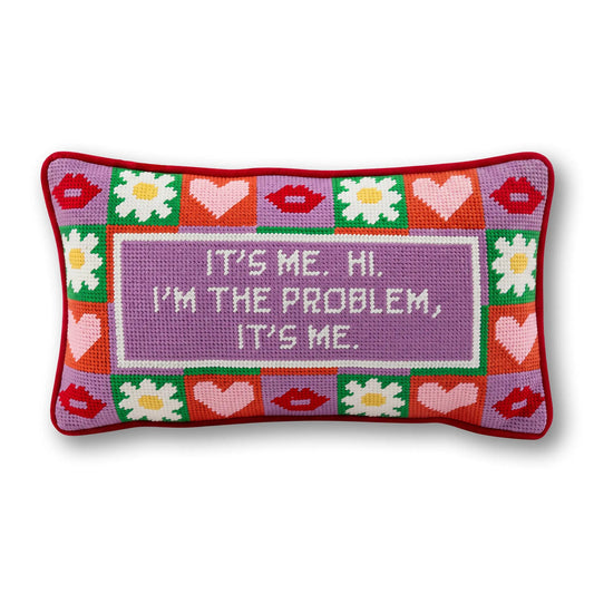 It's Me Needlepoint Pillow - Starry Skies Austin