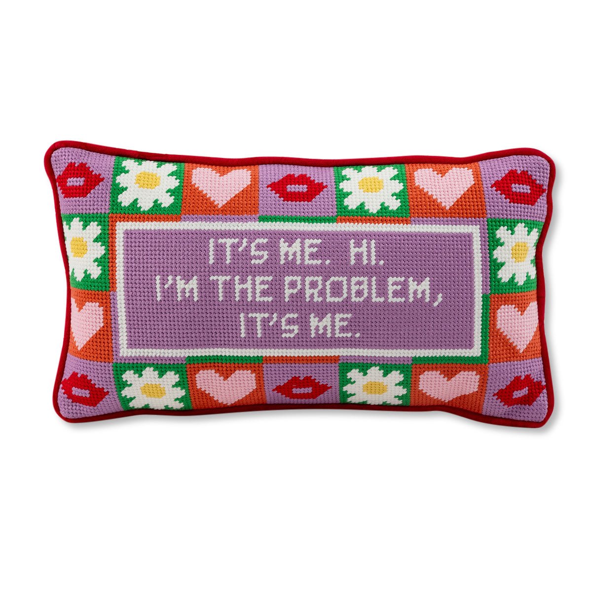 It's Me Needlepoint Pillow - Starry Skies Austin