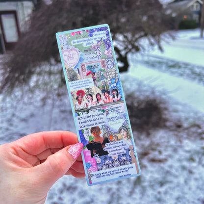 Jane Austen Cardstock Bookmark - Starry Skies Austin