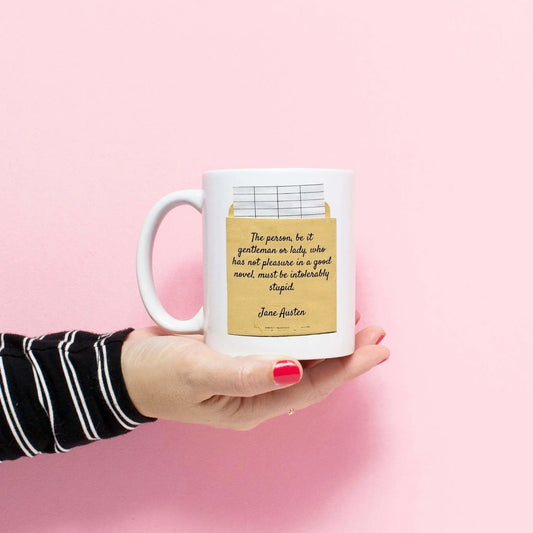 Jane Austen Coffee Mug - Starry Skies Austin