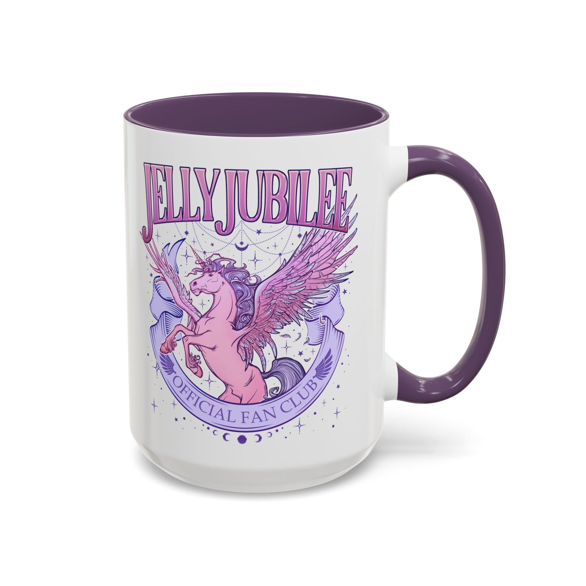 Jelly Jubilee Fan Club Mug | Crescent City Inspired Pegasus Design - Starry Skies Austin