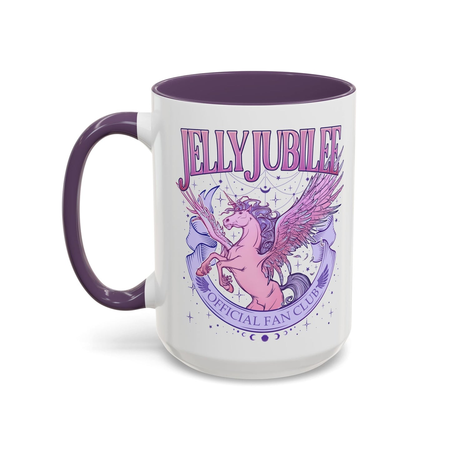 Jelly Jubilee Fan Club Mug | Crescent City Inspired Pegasus Design - Starry Skies Austin