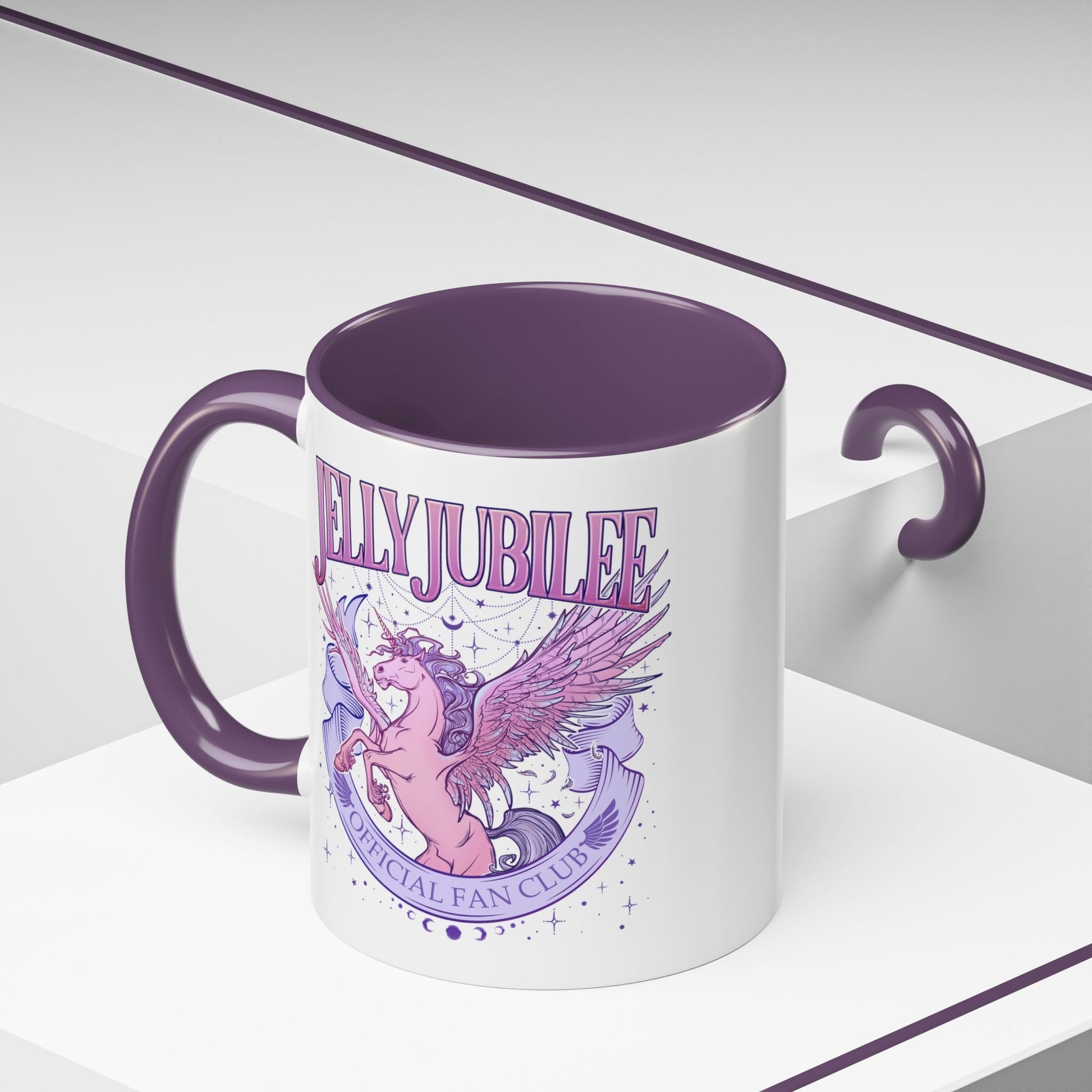 Jelly Jubilee Fan Club Mug | Crescent City Inspired Pegasus Design - Starry Skies Austin