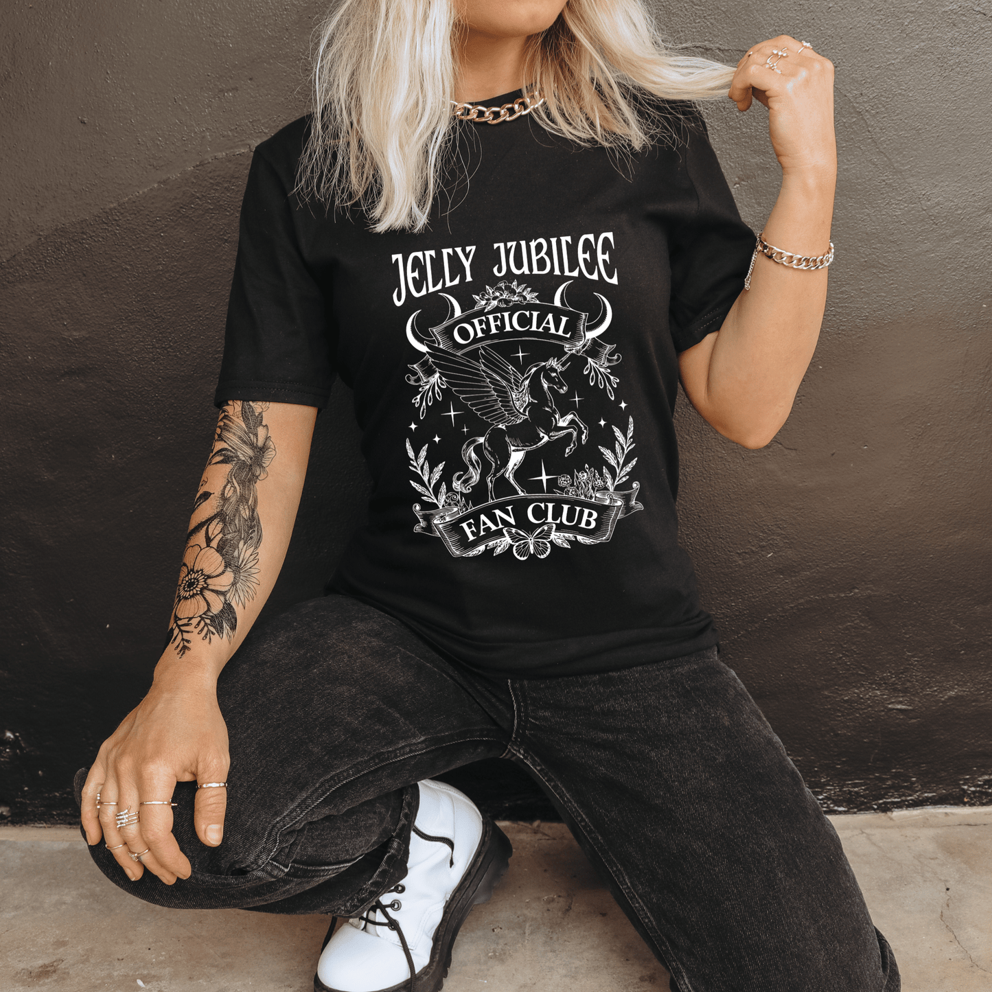 Jelly Jubilee Official Fan Club Softstyle Tee - Starry Skies Austin