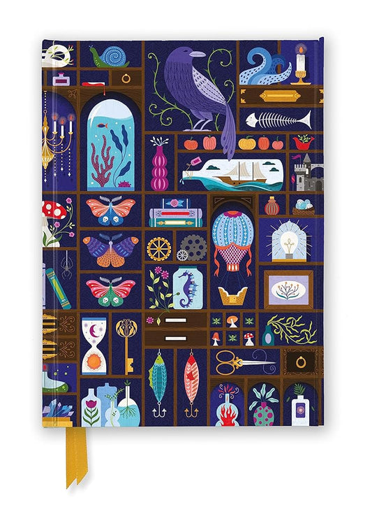 Jenny Zemanek: A Cabinet of Curiosities (Foiled Journal) (Flame Tree Notebooks) by Flame Tree Studio - Starry Skies Austin