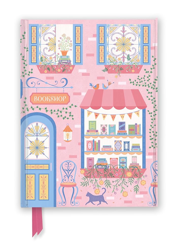 Jenny Zemanek: The Bookshop (Foiled Journal) (Flame Tree Notebooks) by Flame Tree Studio - Starry Skies Austin