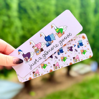 Just a Gilmore Goose Dual-Sided Matte Cardstock Bookmark - Starry Skies Austin