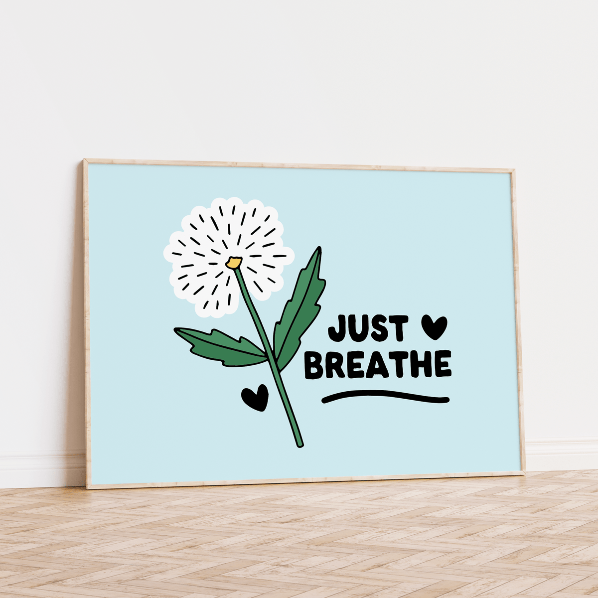 Just Breathe Unframed Art Print - Starry Skies Austin
