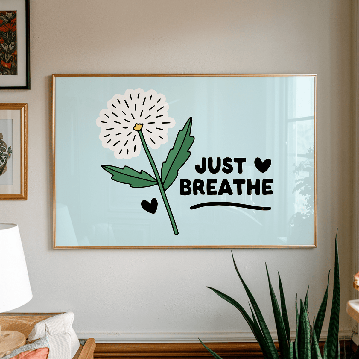 Just Breathe Unframed Art Print - Starry Skies Austin