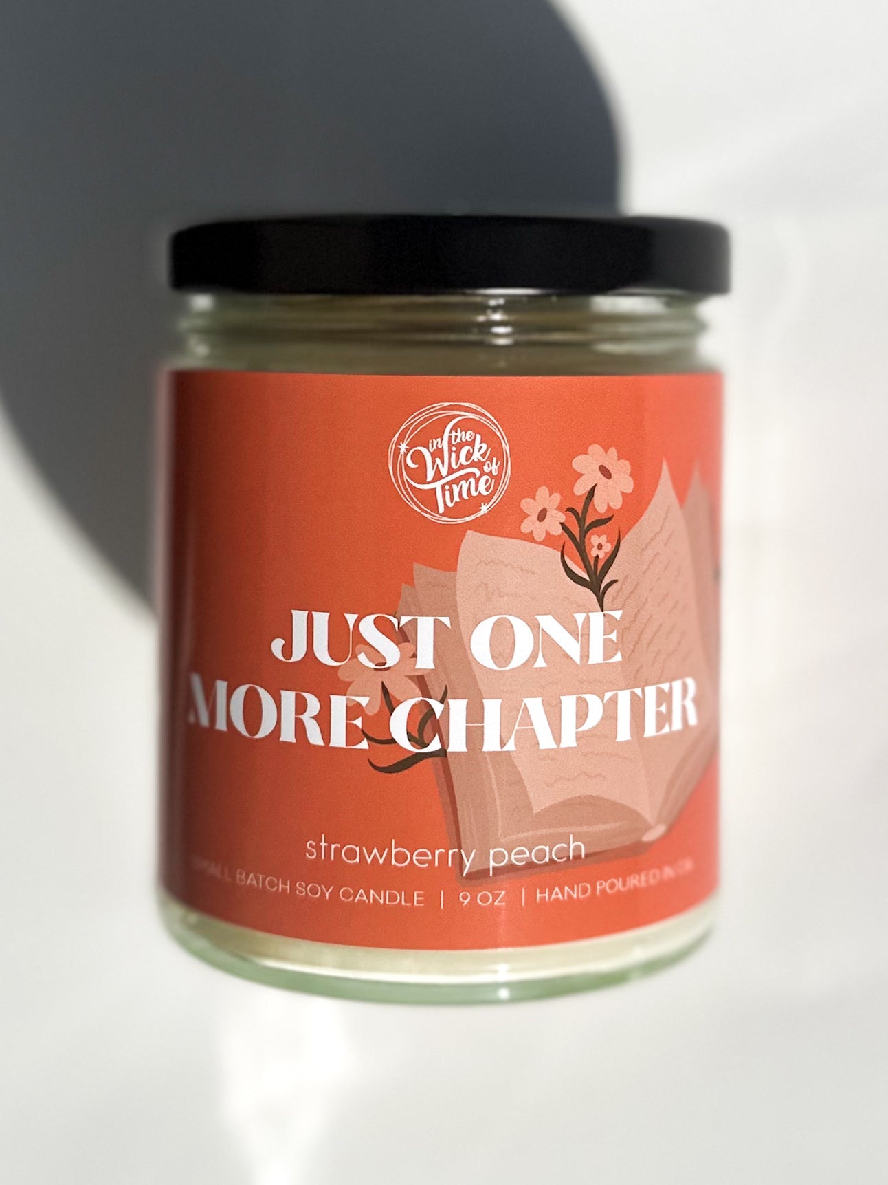 Just One More Chapter Candle 9 OZ - Starry Skies Austin