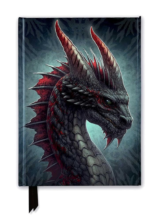 Kerem Beyit: Fierce Dragon (Foiled Journal) (Flame Tree Notebooks) by Flame Tree Studio - Starry Skies Austin