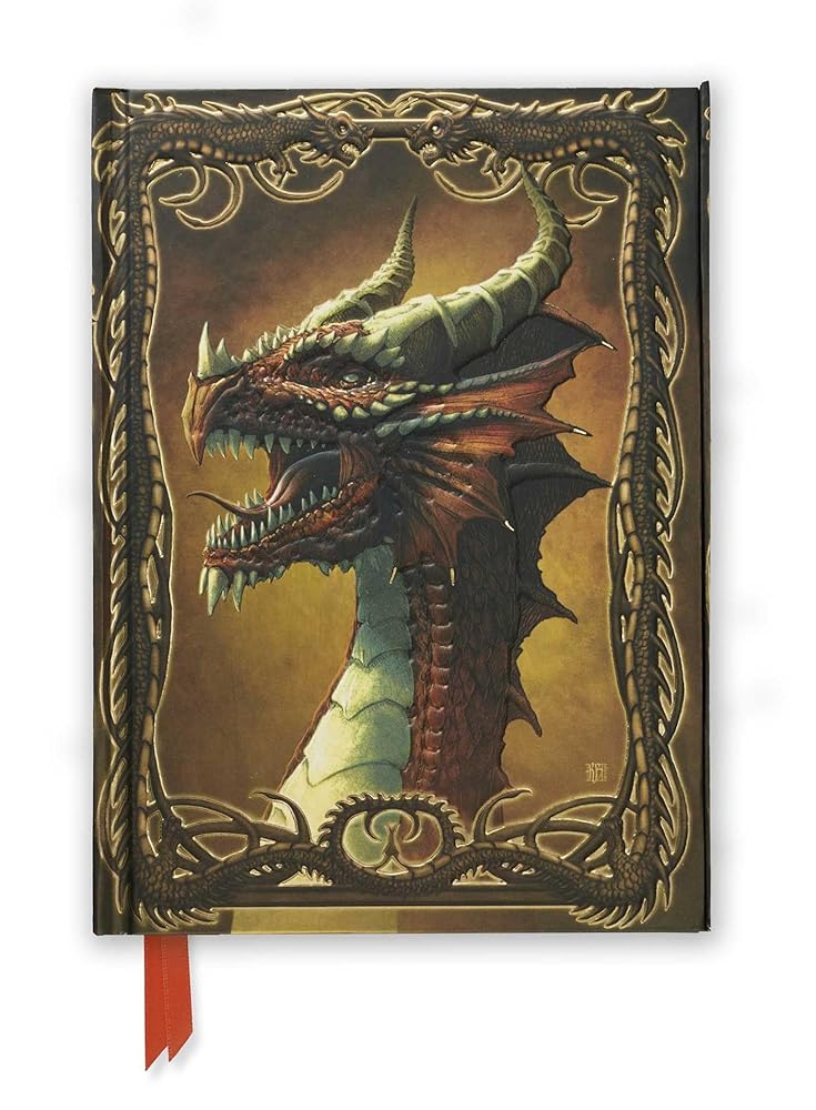 Kerem Beyit: Red Dragon (Foiled Journal) (Flame Tree Notebooks) by Flame Tree Studio - Starry Skies Austin