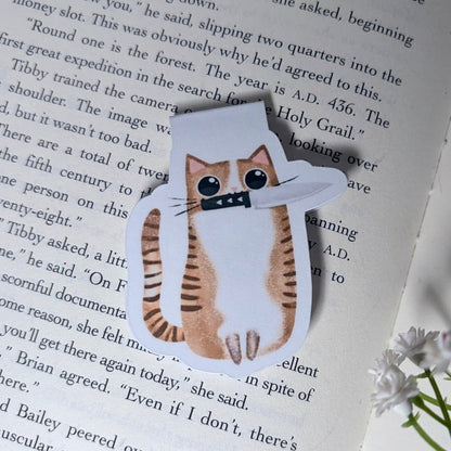 Killer Kitty Dual Sided Magnetic Bookmark - Starry Skies Austin